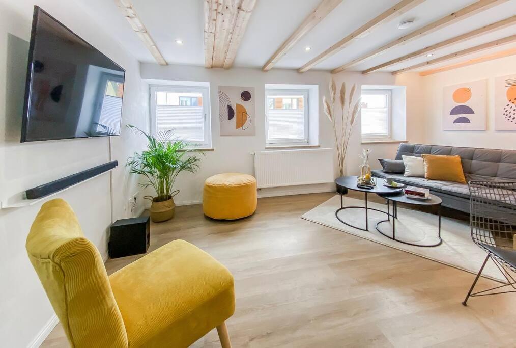 Stylisches Apartment Mit Terrasse In Der Altstadt Von Donauwörth Kültér fotó