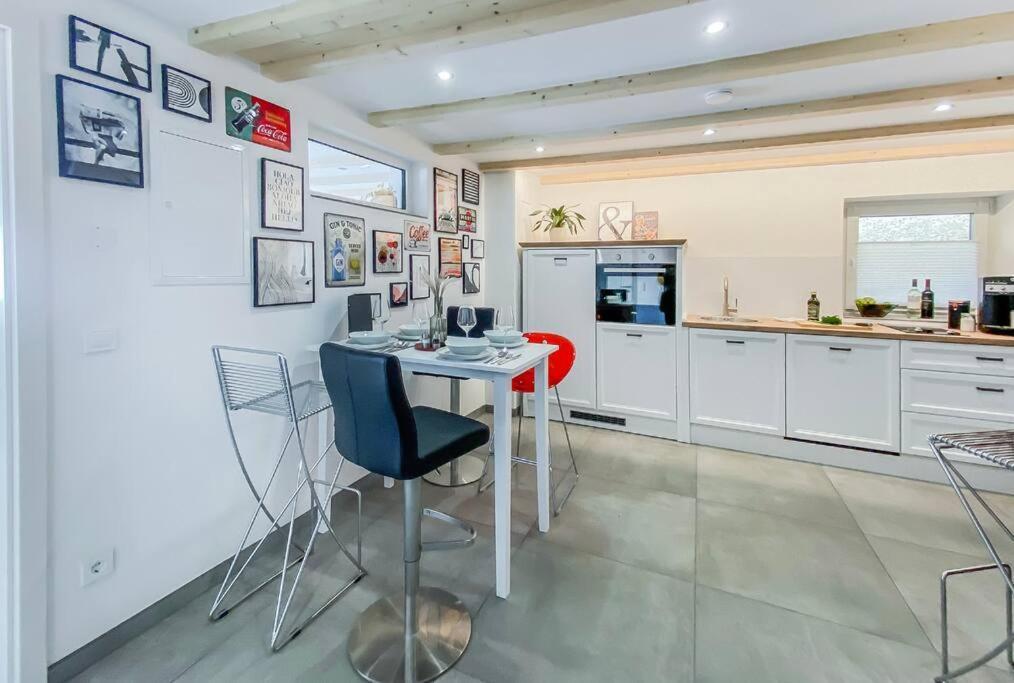 Stylisches Apartment Mit Terrasse In Der Altstadt Von Donauwörth Kültér fotó