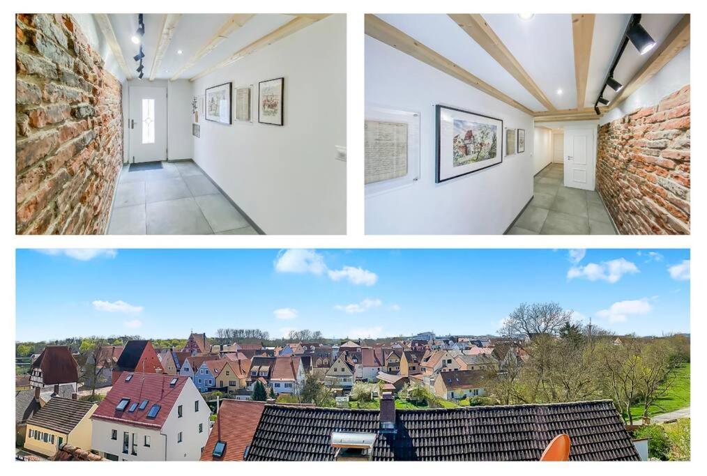 Stylisches Apartment Mit Terrasse In Der Altstadt Von Donauwörth Kültér fotó