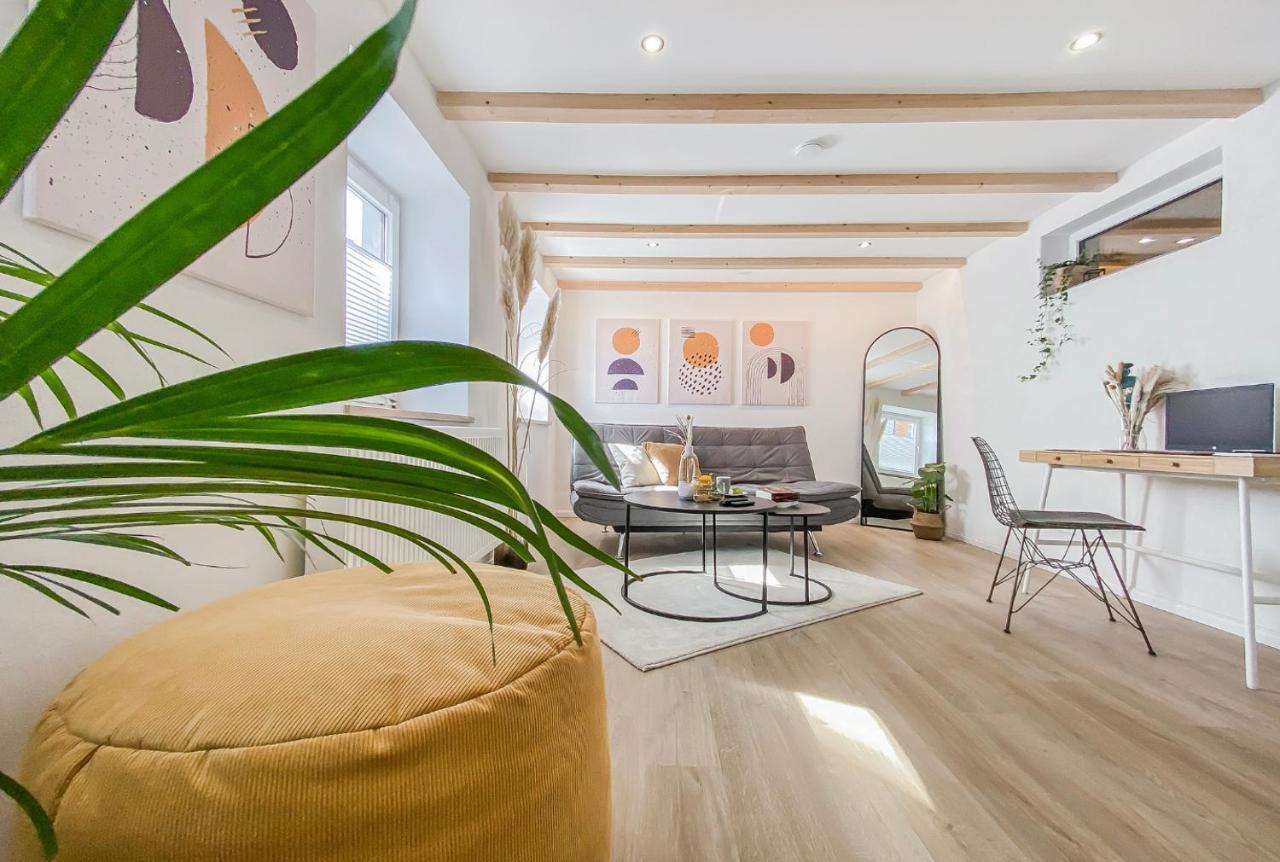 Stylisches Apartment Mit Terrasse In Der Altstadt Von Donauwörth Kültér fotó